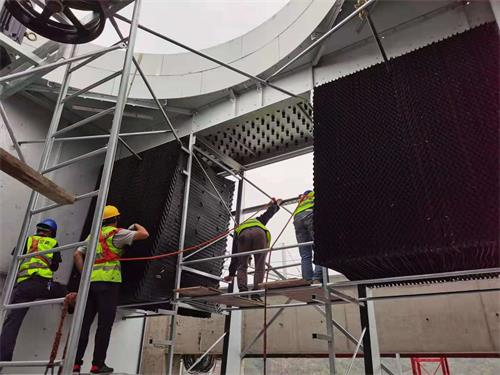 淺析工業冷卻塔的布風影響散熱不好(玻璃鋼冷卻塔噪聲標準)