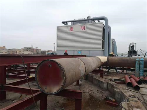 玻璃鋼冷卻塔產生大的振動聲響減小方法介紹(玻璃鋼