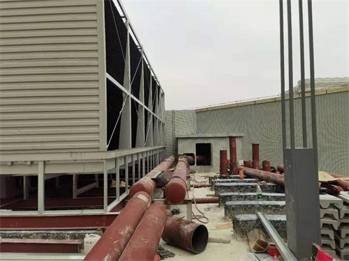 開式冷卻塔內壁除塵處理內容(開式橫流冷卻塔)