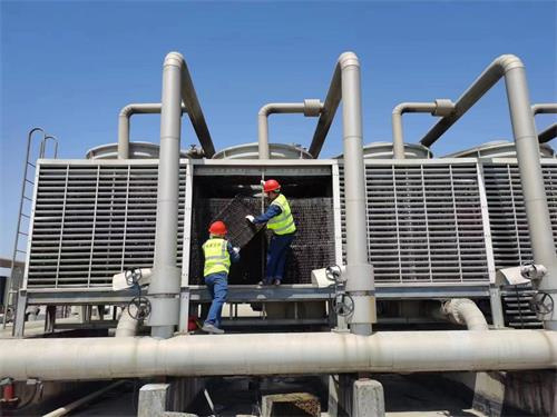 逆流冷卻塔冷卻階段介紹(逆流式冷卻塔原理圖)