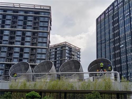 玻璃鋼冷卻塔為何如此受到廣泛的喜愛？(200噸逆流式玻