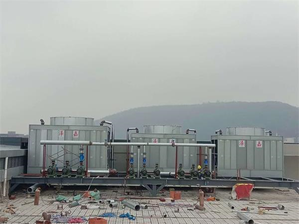 橫流冷卻塔各部件類型有多種還有哪些特點呢？(橫流式