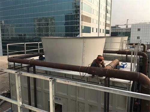 開式冷卻塔內壁除塵處理內容(開式橫流冷卻塔)
