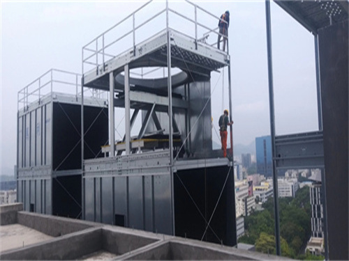 開式冷卻塔各部件的構成介紹(開式冷卻塔圖片)