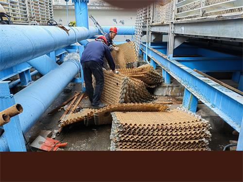 簡析冷卻塔底盤漏水原因及解決方法