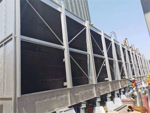 開式冷卻塔使用材質的選擇(橫流開式冷卻塔原理圖)