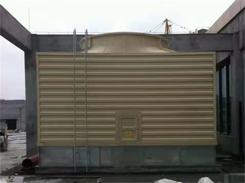 淺析玻璃鋼冷卻塔發生畸形狀況如何處理?(方形逆流式