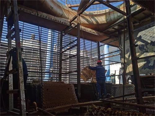 工業上使用的開式冷卻塔污染源如何解決？？