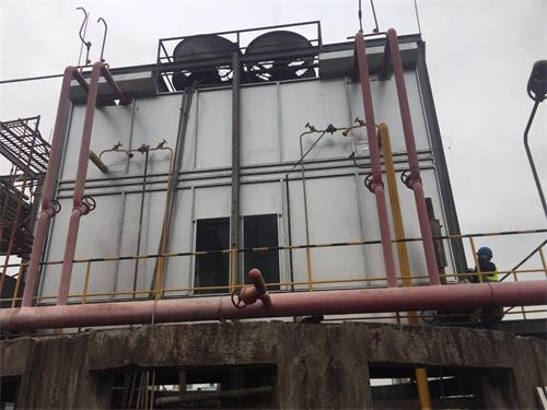 開式冷卻塔點滴式填料的制作過程(開式逆流冷卻塔)