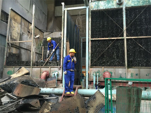 方形冷卻塔安裝中常出現的問題的剖析(方形冷卻塔安